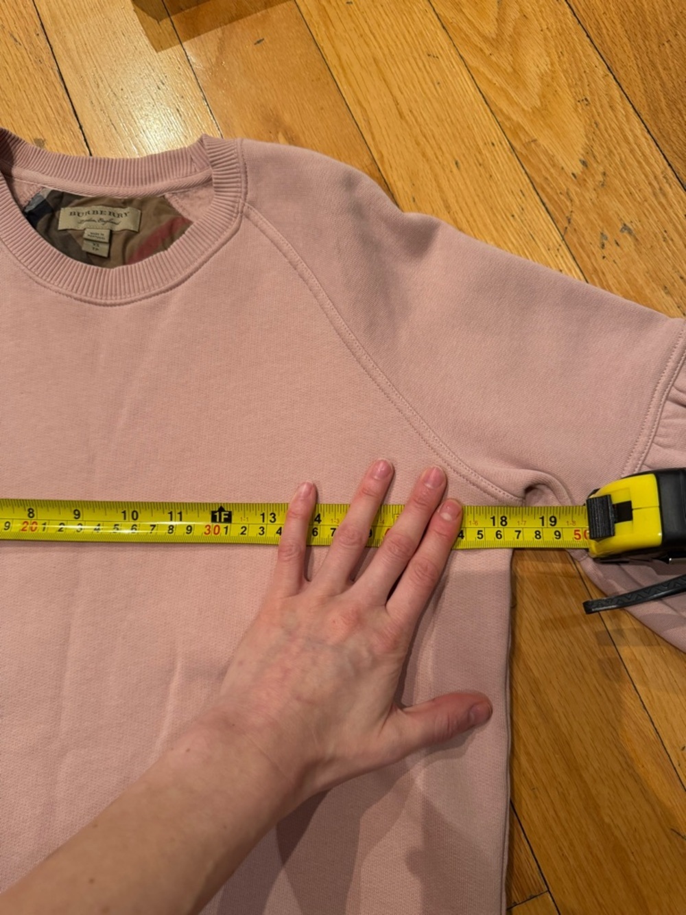 Burberry London England balloon sleeve crewneck sweatshirt - Picture 6 of 8